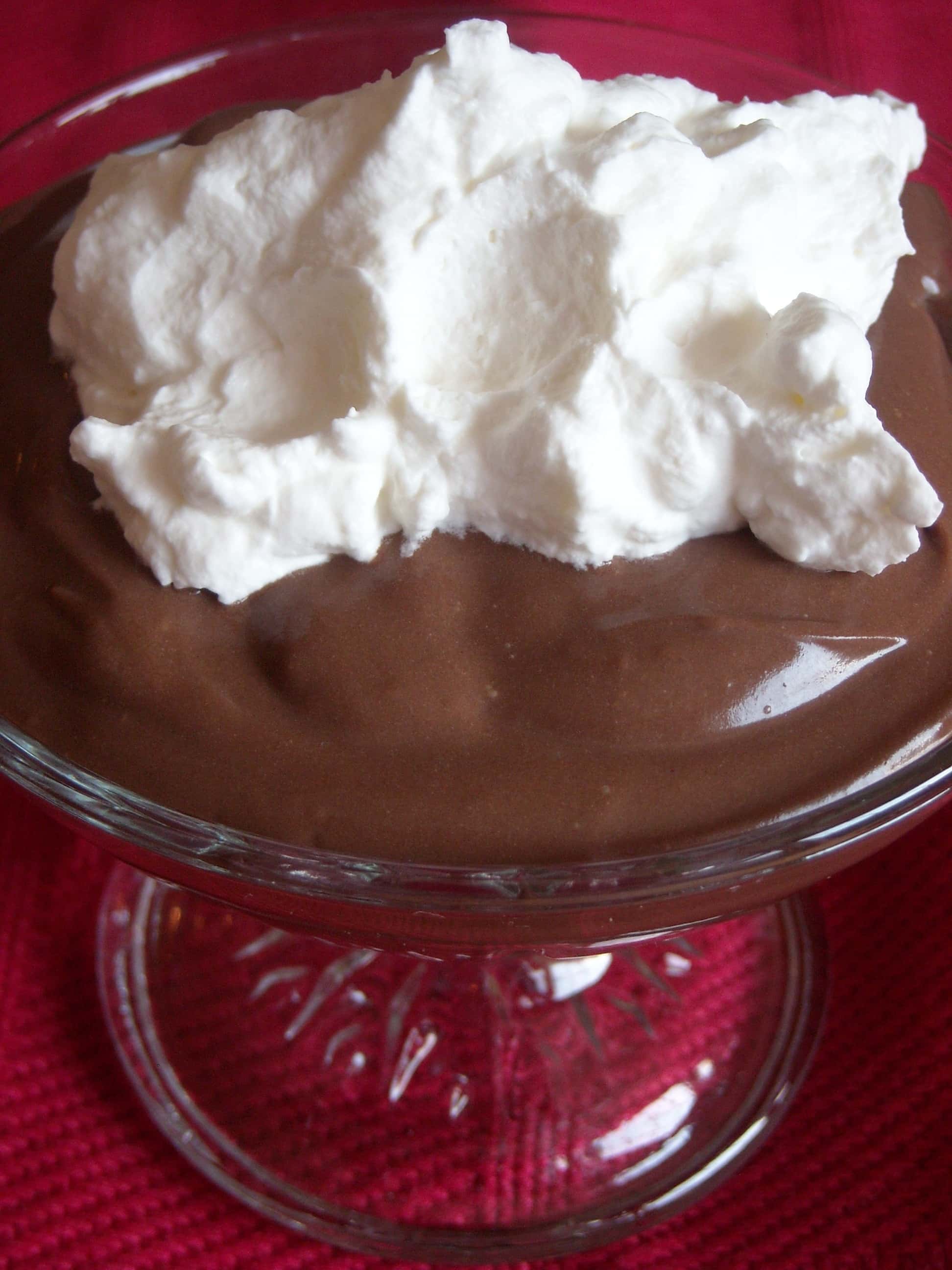Homemade Chocolate Pudding - Nutmeg Nanny