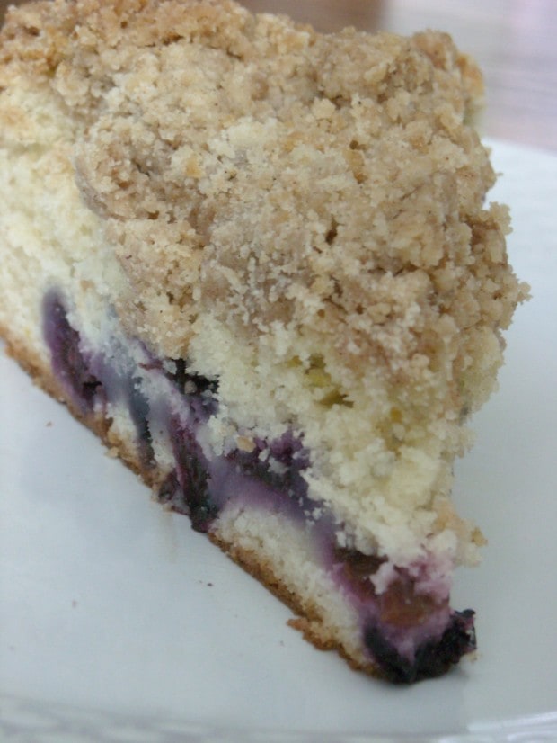 Blueberry Crumb Cake by Nutmeg Nanny