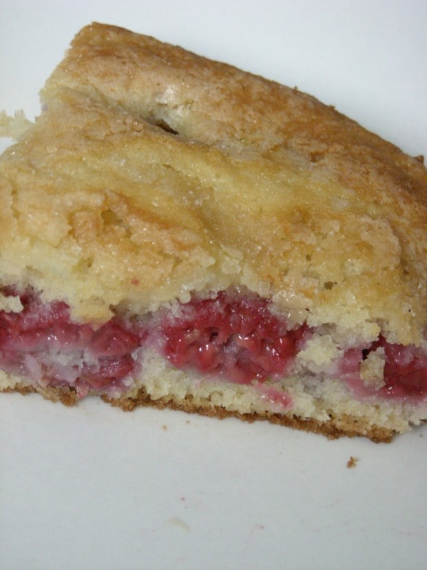 Raspberry Buttermilk Cake by Nutmeg Nanny
