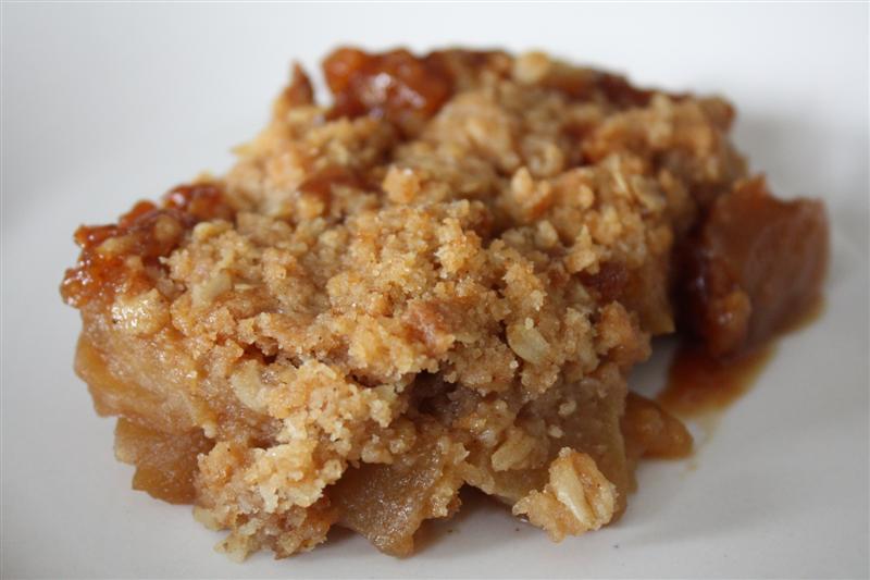 Caramel Apple Crisp by Nutmeg Nanny