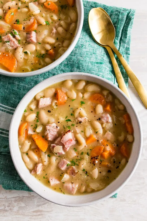 Easy Ham And Bean Soup Recipe Ready In Just 30 Minutes,Grilled Chicken Wings Calories