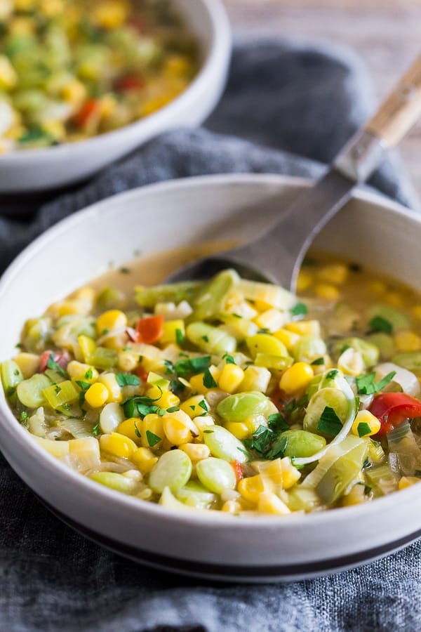 Succotash Soup Nutmeg Nanny
