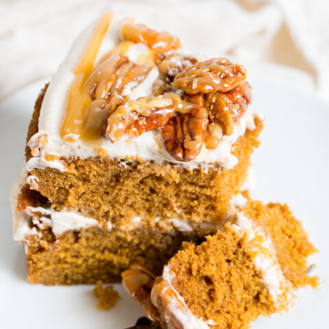 Maple Gingerbread Layer Cake