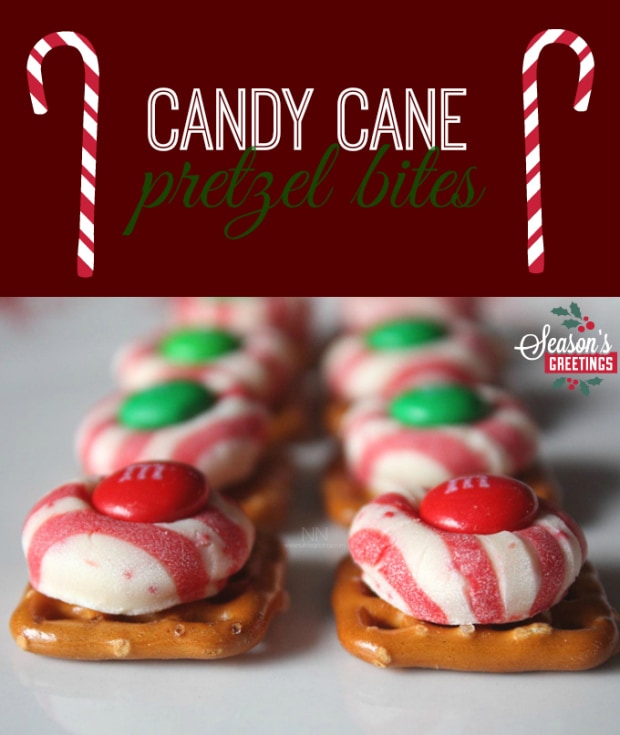 These candy cane pretzel buttons are the perfect easy holiday treat. They are a bit hit with kids, only use 3 ingredients and they are ready in just 25 minutes! Hello easy!