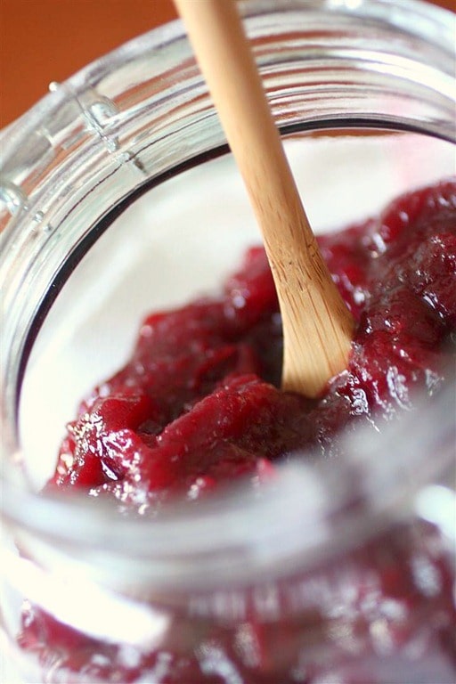 This simple cranberry apple chutney will jazz up your holiday table and give you a break from the same boring canned cranberry sauce.