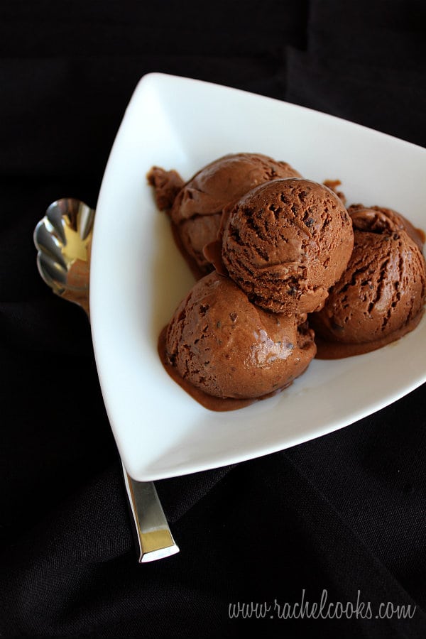 This delicious cocoa nib ice cream is packed full of chocolate flavor. So easy to make and perfect for the chocolate lover in your life. 