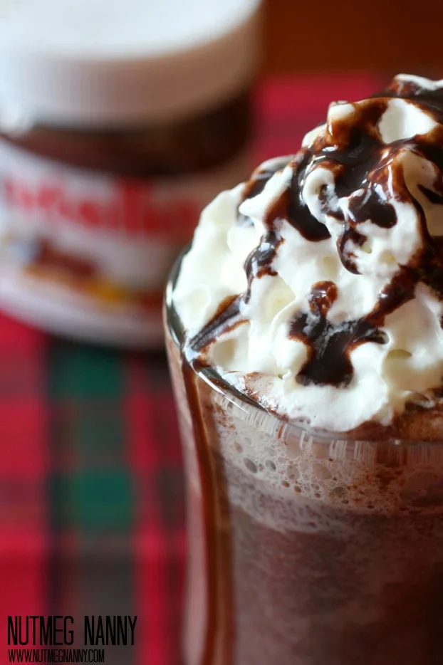 Spiked Nutella Hot Chocolate by Nutmeg Nanny
