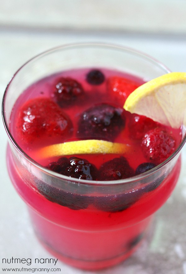 This homemade blueberry vodka stars perfectly in this refreshing lemonade cocktail. So easy to make and perfect for summertime sipping! You'll love this!