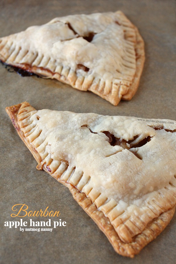 Bourbon Apple Hand Pies by Nutmeg Nanny