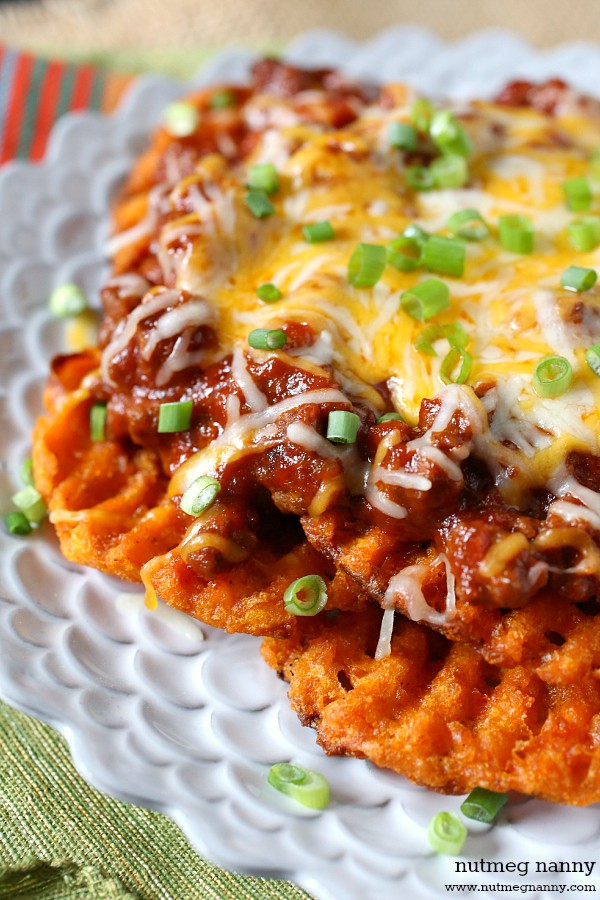 Sloppy Joe Sweet Potato Fries by Nutmeg Nanny