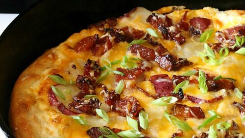 Loaded Baked Potato Pizza Popular In Connecticut And Now Your Kitchen