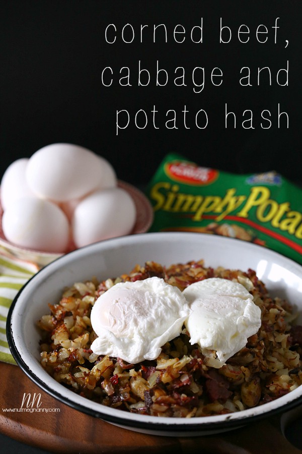 Corned Beef, Cabbage and Potato Hash by Nutmeg Nanny
