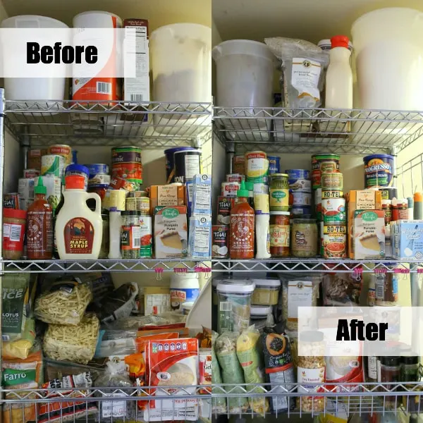 Pantry Organization via Nutmeg Nanny