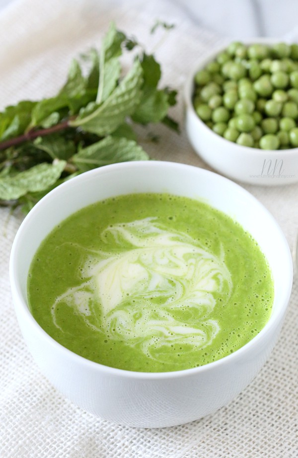 Spring Pea Soup by Nutmeg Nanny #KitchenCreativity