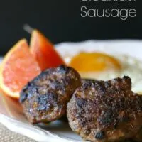 Homemade Breakfast Sausage by Nutmeg Nanny
