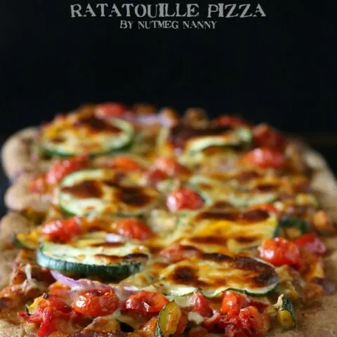 Ratatouille Pizza by Nutmeg Nanny