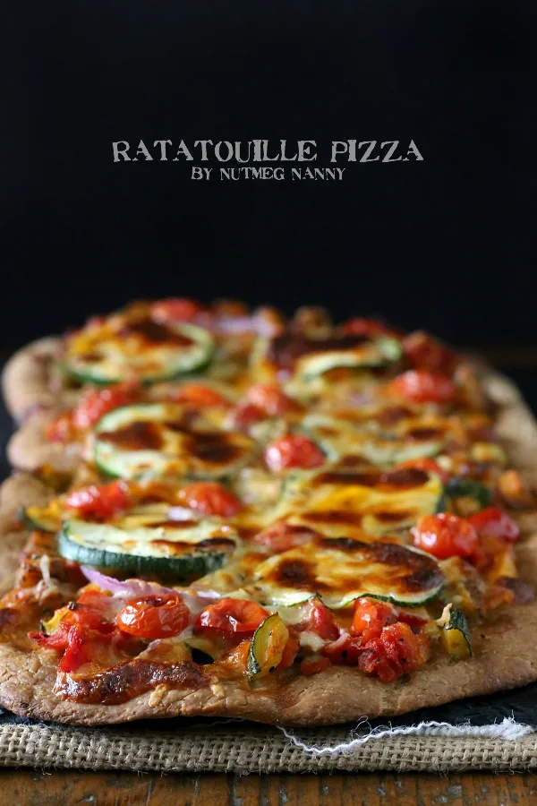 Ratatouille Pizza by Nutmeg Nanny