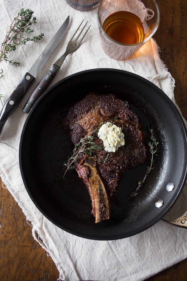 This lemon herb butter pan fried ribeye is so packed full of flavor you will be blown away. Perfectly seasoned and perfectly cooked. 