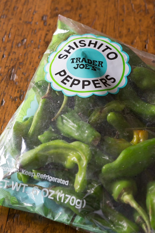 These blistered shishito peppers are the perfect summertime vegetable snack. Cooked quickly in oil and sprinkled with kosher salt for veggie perfection.