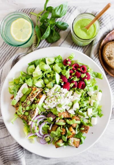 Green Goddess Yogurt Dressing Avocado Salad Best Green Goddess Salad  Dressing Bolthouse Avocado
