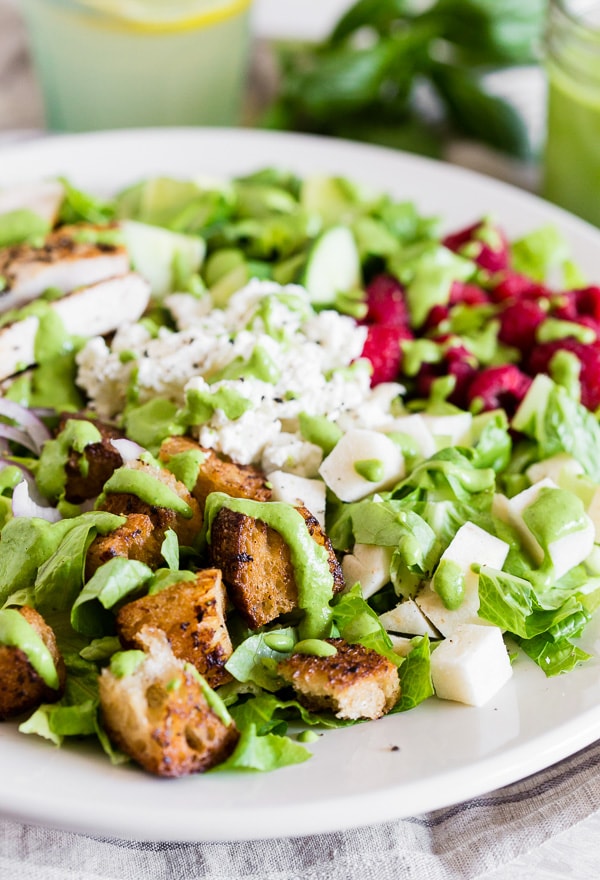 Greek Yogurt Green Goddess Dressing