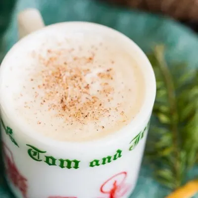 This Tom and Jerry cocktail recipe is the perfect boozy treat to keep you happy all holiday season long! You start with a delicious batter mixed with hot water or milk and just a splash (or two!) of spiced rum. This vintage cocktail is about to make a big comeback!