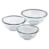 Glass Mixing Bowl Set (3-Piece)