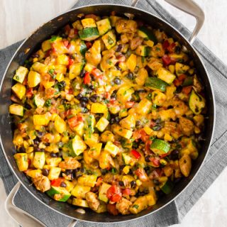 Tex Mex Chicken and Vegetable Skillet