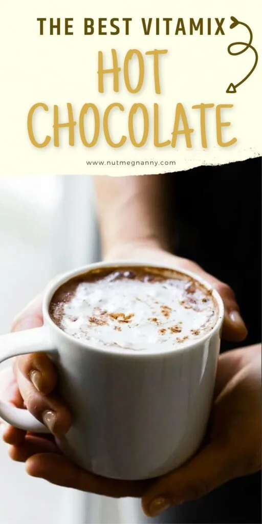 Vitamix hot chocolate pin image