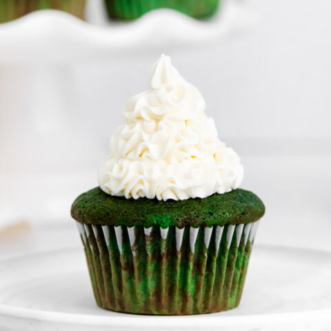 Green Velvet Cupcakes