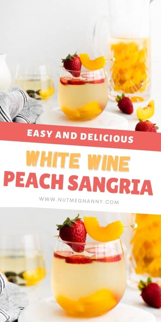 white wine peach sangria long pin.