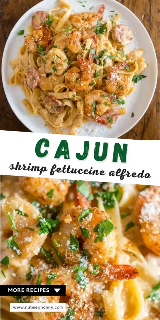 cajun shrimp fettuccine alfredo pin for pinterest. 