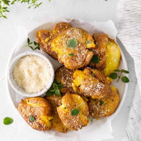 Air Fryer Smashed Potatoes
