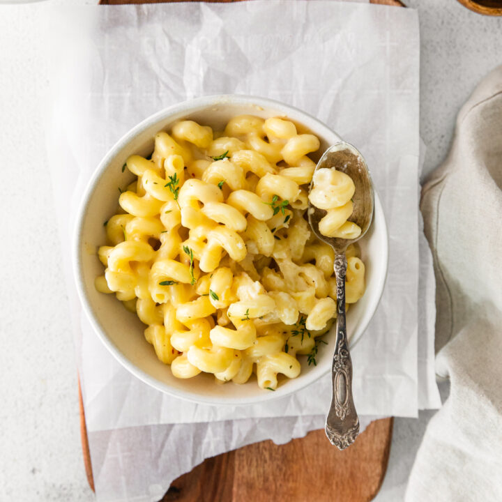 White Cheddar Mac and Cheese