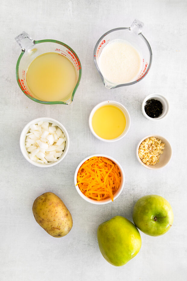 Cheddar Apple Soup Nutmeg Nanny