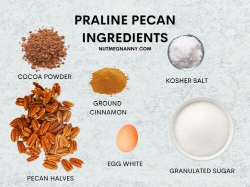 Praline Pecans - the perfect easy to make holiday snack or dessert!